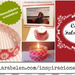 Manualidades económicas: Falso washi tape con servilletas y cinta adhesiva