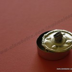 Cajita básica hecha con cápsulas de velas gastadas y recicladas