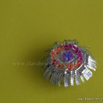 Cajitas para regalar hechas con cápsulas de velas gastadas y recicladas (modelos 2 y 3)